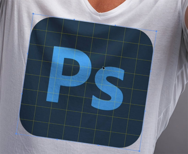 make image look like its on a shirt
