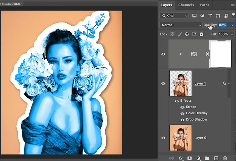 How to make a sticker in Photoshop