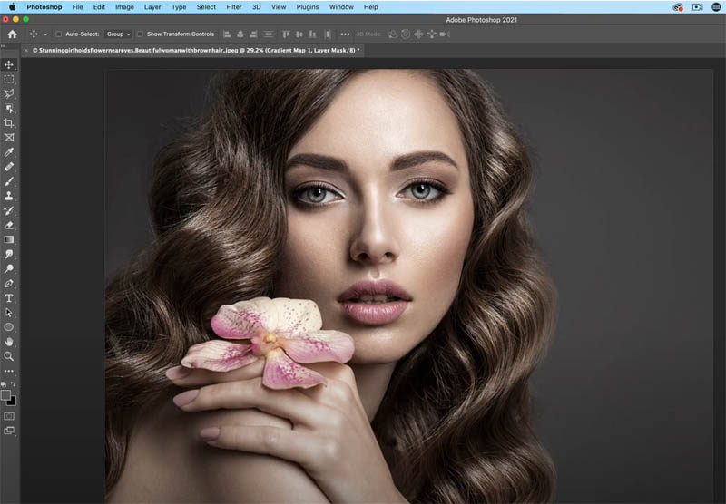 Hidden Photographic toning presets in Photoshop, Color grade Photoshop with Gradient Maps
