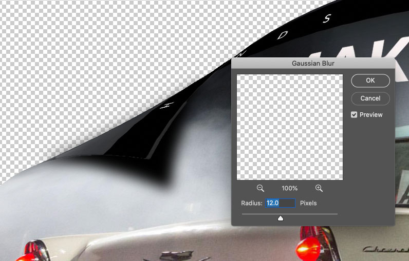 How to make a page turn effect in Photoshop