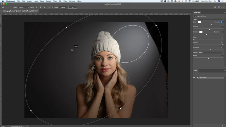 How to Light a Portrait Photo in Photoshop