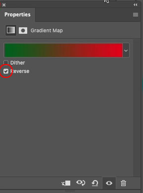 reverse a gradient in Photoshop